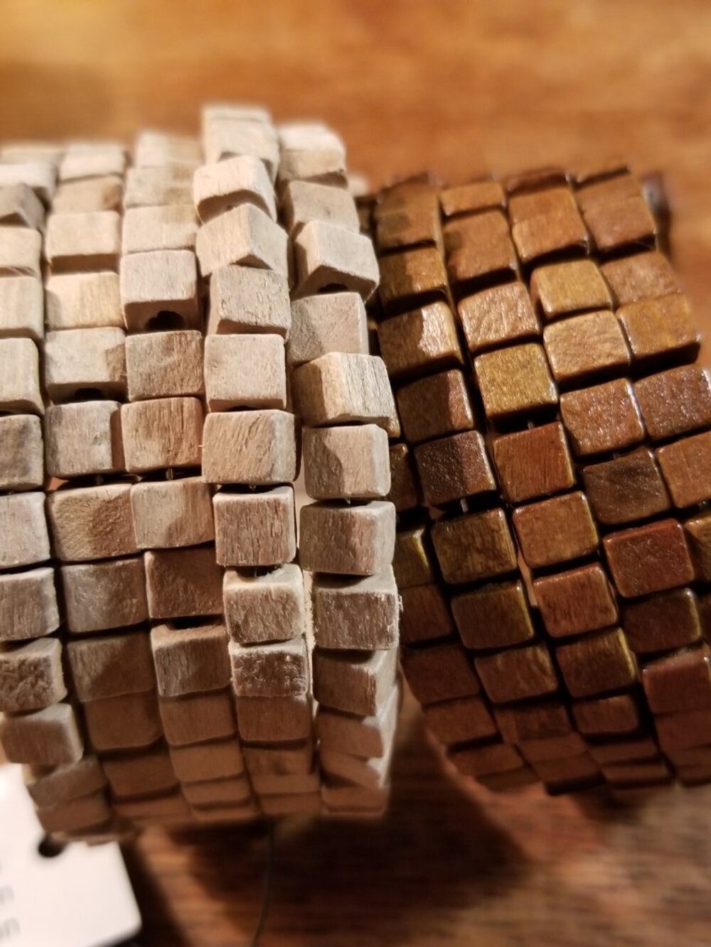 JIANHUI of London wood wrap bracelets - 3 nwt - Picture 2 of 8